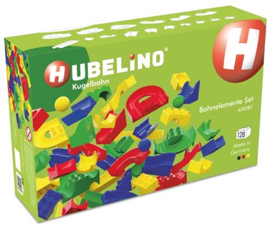 128-delige Spoorelementen Set voor Knikkerbaan - Creatief Bouwen en Leren van Merkloos