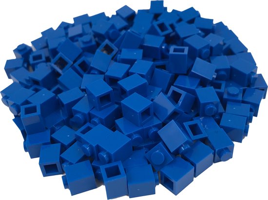 200 Bouwstenen 1x1 | Blauw | Compatibel met Lego Classic | Keuze uit vele kleuren | SmallBricks van SmallBricks