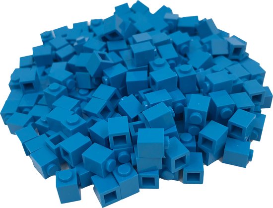 200 Bouwstenen 1x1 | Hemelsblauw | Compatibel met Lego Classic | Keuze uit vele kleuren | SmallBricks van SmallBricks
