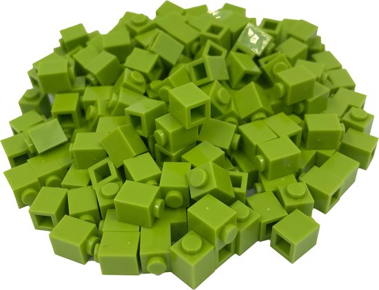 200 Bouwstenen 1x1 | Lime | Compatibel met Lego Classic | Keuze uit vele kleuren | SmallBricks van SmallBricks
