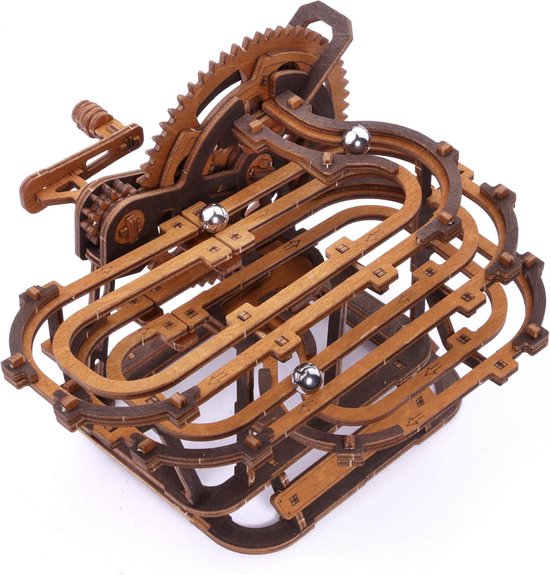 3D Houten Puzzel Knikkerbaan - Mechanisch Modelbouw Pakket voor Volwassenen van Robotime