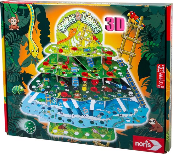 3D Knikker Spel met 4 Niveaus: Spannend Knikker en Dobbelspel voor Kinderen Vanaf 4 Jaar van Merkloos