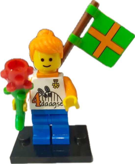 4daagse poppetje oranje vrijdag editie van Merkloos