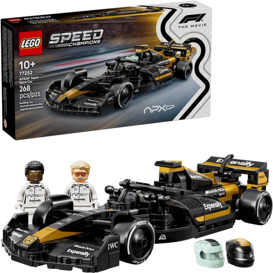 77252 LEGO Speed Champions APXGP team racewagen uit F1 The Movie van Merkloos