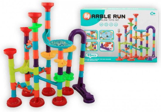 93-delige Marble Run knikkerbaan van Playgo