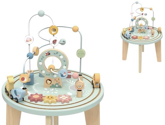 Activiteiten tafel - Speeltafel - Hout - Speelgoed - Kinderen van Mamabrum