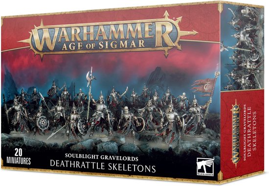 Age of Sigmar - Soulblight Gravelords - Deathrattle Skeletons van AG