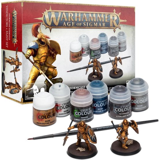 Age of Sigmar - Stormcast & Paintset van AG
