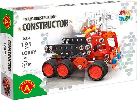 Alexander Speelgoed Constructor - Vrachtwagen - 195st van Alexander
