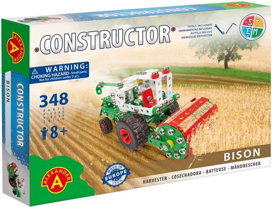 Alexander Toys Constructor - Bison (Combineer Harv.) - 348st van Alexander Toys