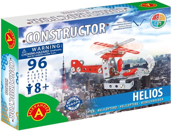 Alexander Toys Constructor - Helios (Helikopter) - 96st van Alexander Toys