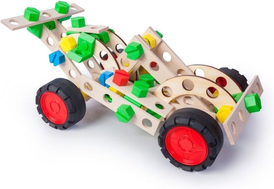 Alexander Toys Constructor Junior - 3×1 - Sportwagen - 107st van Alexander Toys