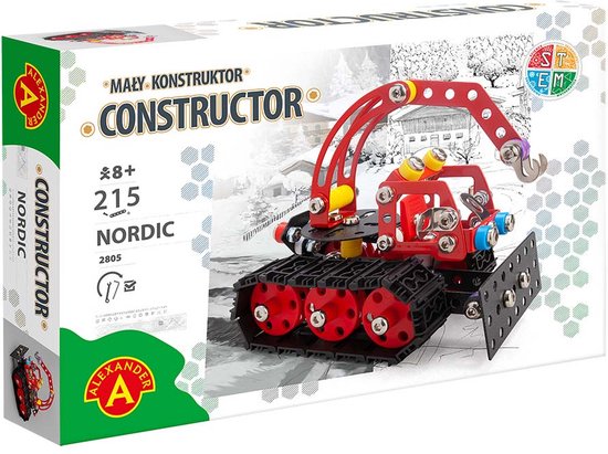 Alexander Toys Constructor - Nordic - 215pcs van Alexander Toys