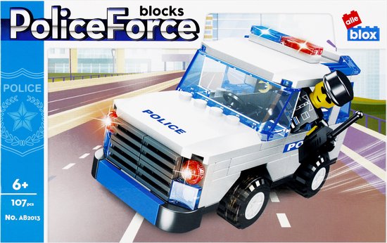 alle blox PoliceForce - Politieauto - 492822 van Alle Blox