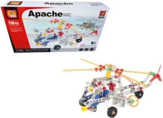 Assembly Alloy Toys No. 458 Apache bouwpakket 240 delig van Cobi