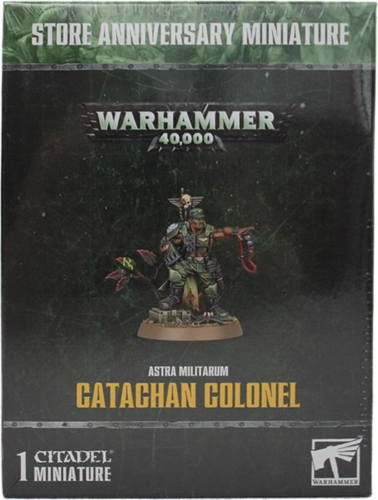 Astra Militarum - Catachan Colonel - Anniversary miniature van Games Workshop