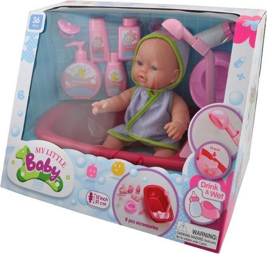 Baby and Toddler Braet Bath Baby 31cm van DreamLand