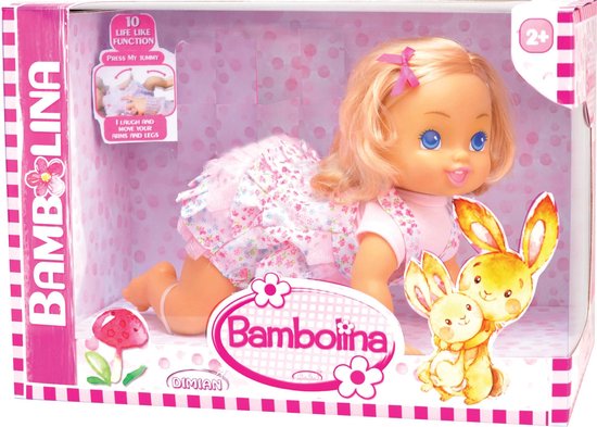 Baby and Toddler Dimian Creeping Doll 40cm with Noise van Dimian