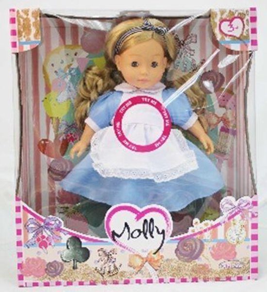 Baby and Toddler Molly Alice 40cm met 3 Liedjes van Merkloos