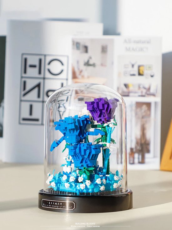 Balody Blue Enchantress - Nanoblocks / miniblocks - Bouwset / 3D puzzel - 630 bouwsteentjes - Balody 18472 van Balody