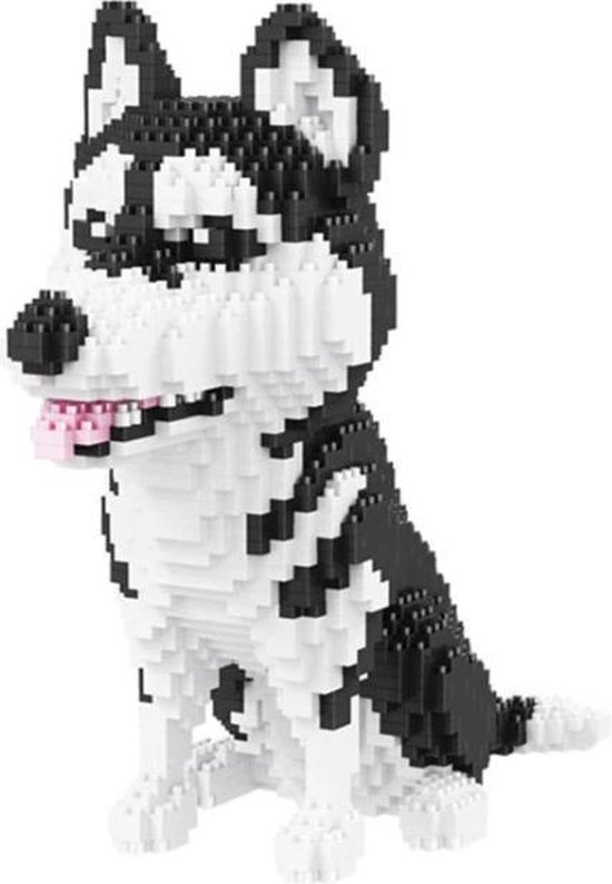 Balody Husky - Nanoblocks - bouwset / 3D puzzel - 1900 miniblocks van Balody