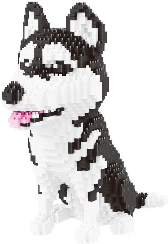 Balody Husky - Nanoblocks / miniblocks - Bouwset / 3D puzzel - 1900 bouwsteentjes - Balody 16042 van Balody