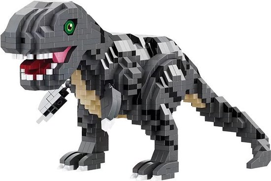 Balody Tyrannosaurus Rex - Nanoblocks / miniblocks - Bouwset / 3D puzzel - 1008 bouwsteentjes - Balody 18398 van Balody