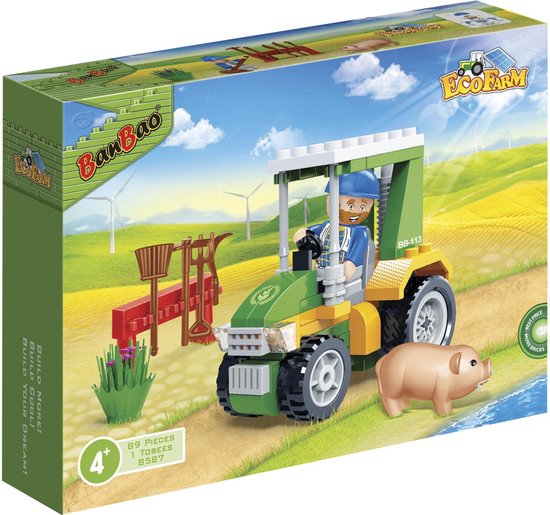 BanBao Boerderij Tractor - 8587 van BanBao