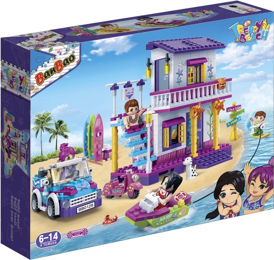 BanBao Bouwpakket Trendy Beach Strandfeest van BanBao