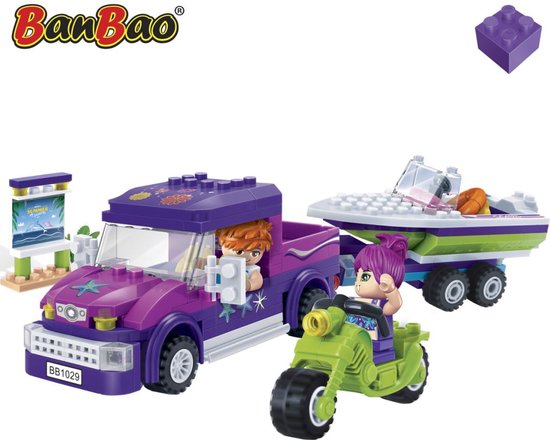 BanBao Bouwpakket Trendy Beach Strandtocht van BanBao