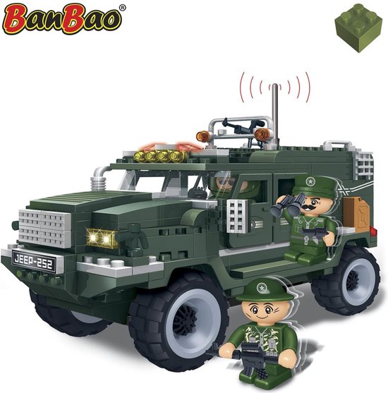 BanBao Defence Force Humvee - 8252 van BanBao