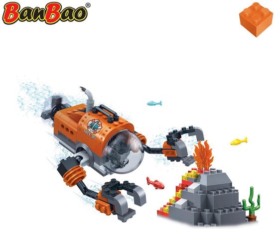 BanBao Grijparm Onderzeeër-7416 van BanBao