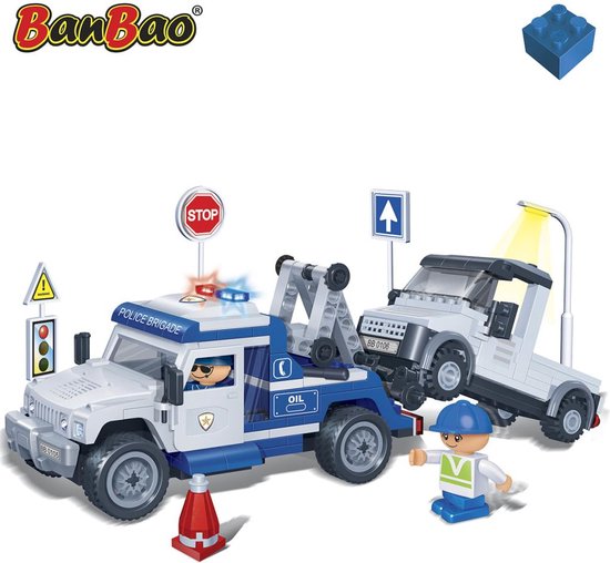 BanBao Politie Sleepwagen 8345 van BanBao