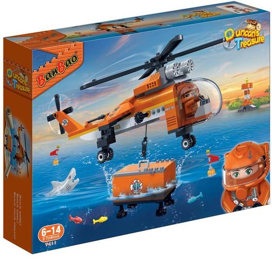 BanBao Schatten Vracht Helikopter-7411 van BanBao