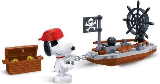 BanBao Snoopy Piratenbootje-7521 van BanBao