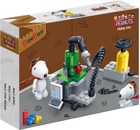 BanBao Snoopy Werkplaats-7525 van BanBao