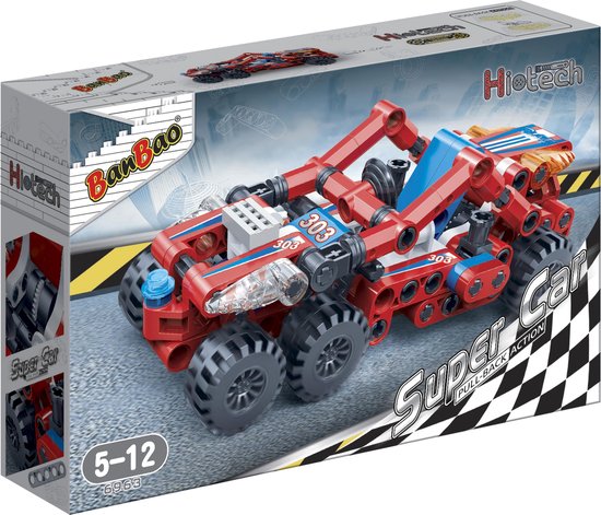 BanBao Super Car Elliot Racer - 6963 van BanBao