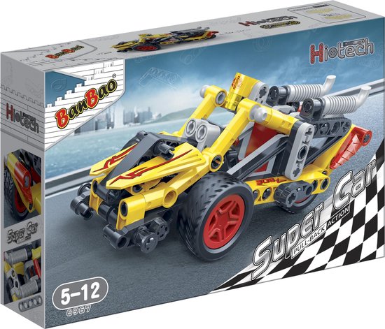 BanBao Super Car Scarlett Racer - 6967 van BanBao