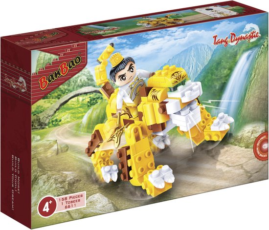 BanBao Tang Dynastie Gele Draak - 6611 van BanBao