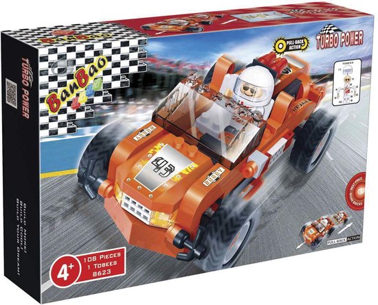 BanBao Turbo Power Racer Buggy - 8623 van BanBao