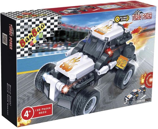 BanBao Turbo Power Racer Dragster - 8622 van BanBao