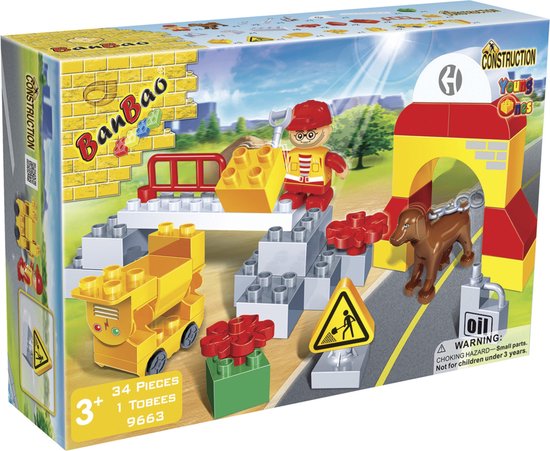 BanBao Young Ones Constructie Bruggenbouwers - 9663 van BanBao