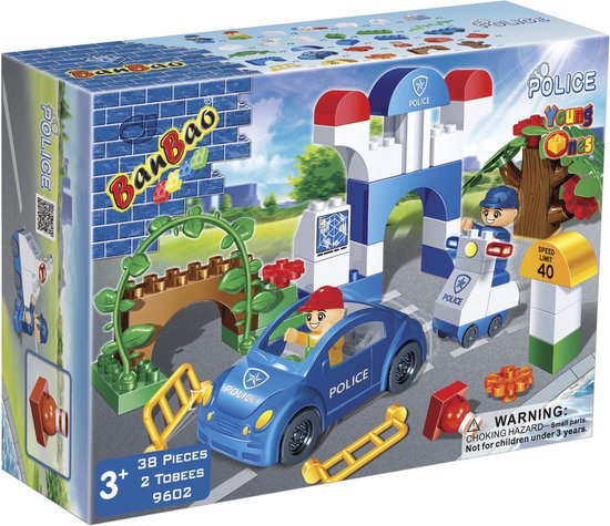 BanBao Young Ones Politie Politie 9602 van BanBao