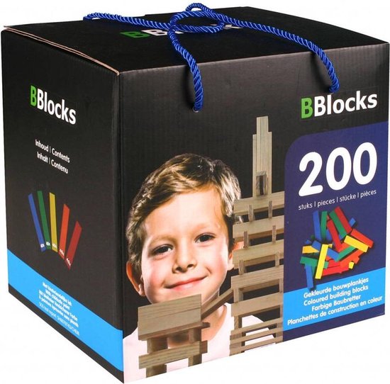 Bblocks in Kleur 200-delig van BBlocks