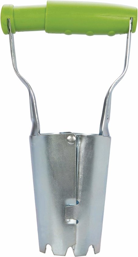 Benson Bollenplanter - Easy-Grip Handvat - Gekartelde Tanden - 235 mm - Groen van Benson