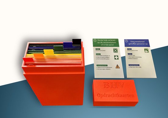 BHV Kaartenbak Compleet van Merkloos