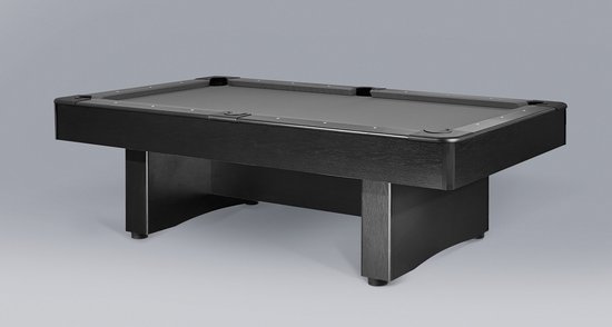 Bilijardai® - Dino Club Biljart - Pooltafel - 7Ft - 320kg - 3-Delig Braziliaans 19 mm Leisteen - Verstelbare metalen poten - grijs laken van 40% wol - Made in Europe - Made in Lithuania - 1 jaar fabrieksgarantie van Bilijardai