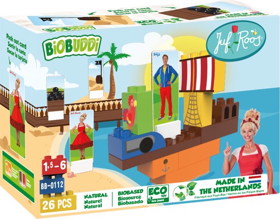 BiOBUDDi Juf Roos Papegaaitje leef je nog - 26 delig van Biobuddi