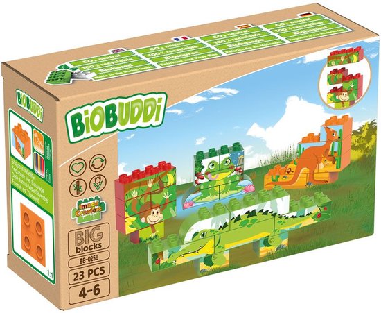 BiOBUDDi Shape-it Dieren in het wild BB-0258 van Biobuddi