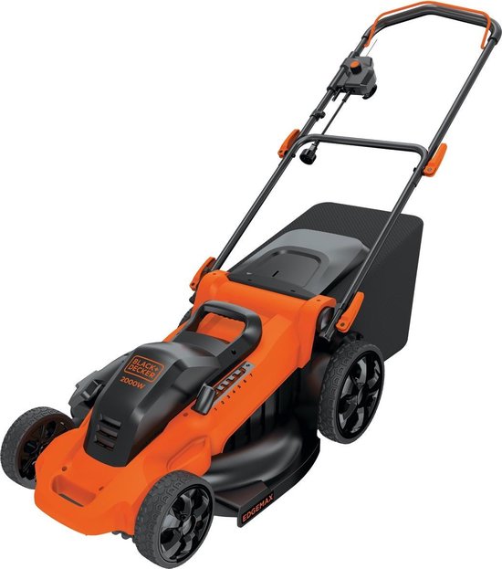 BLACK+DECKER LM2000-QS Grasmaaier - 2000W - 48cm - gesnoerd van BLACK+DECKER